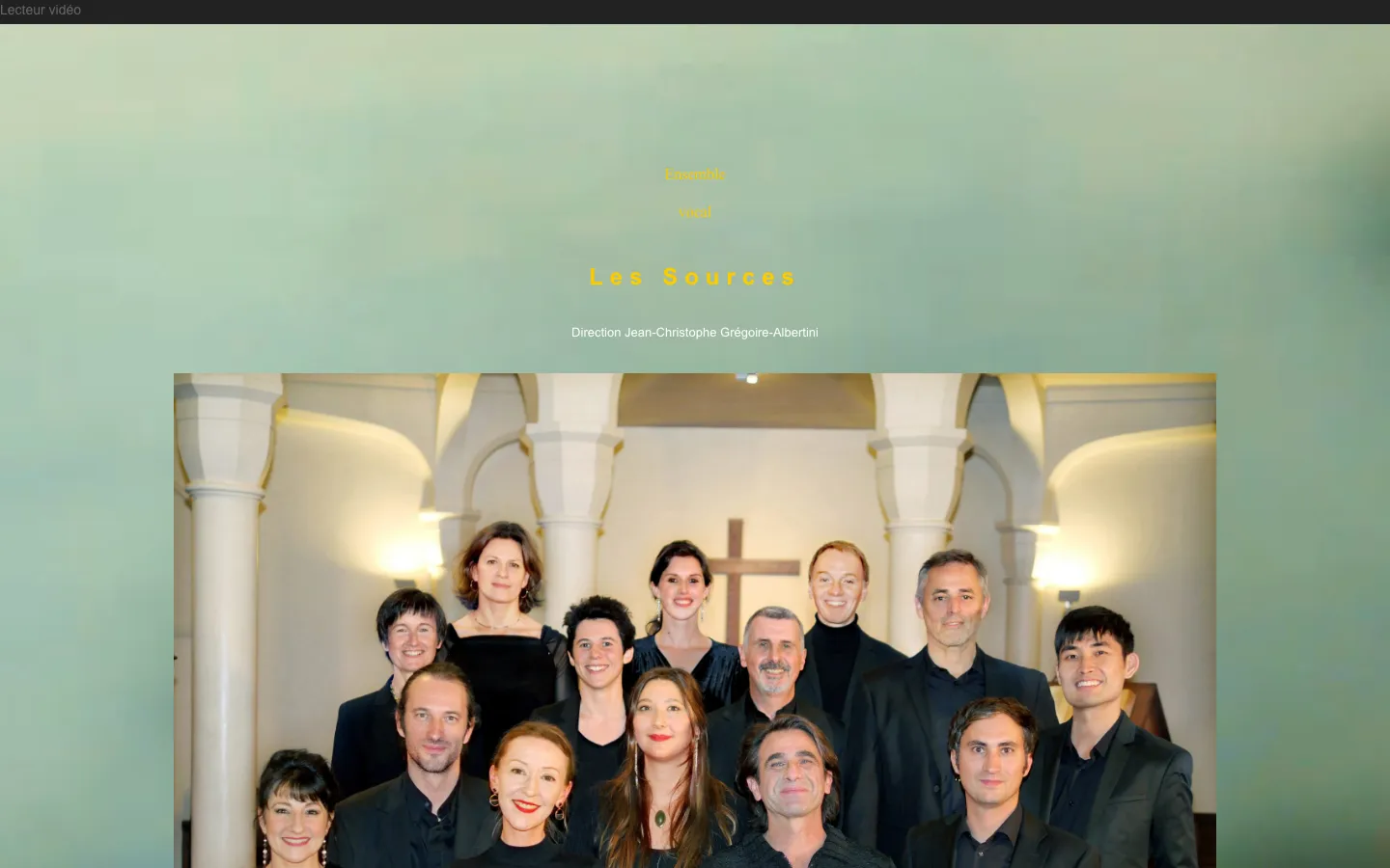 Ensemble vocal Les Sources : ancien site